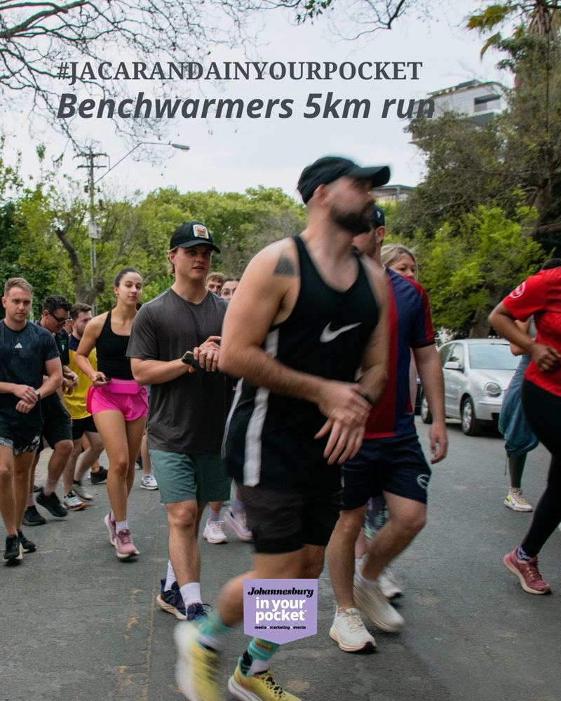 Runners at the Benchwarmers 5km run